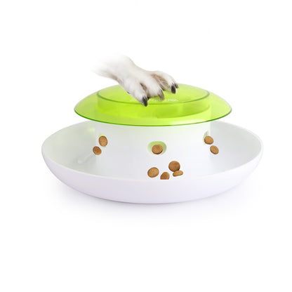 Dispenser mâncare prin apăsare