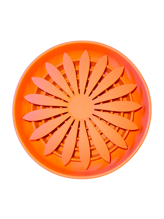 Bol pentru hrănire lentă Floare