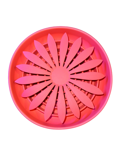 Bol pentru hrănire lentă Floare