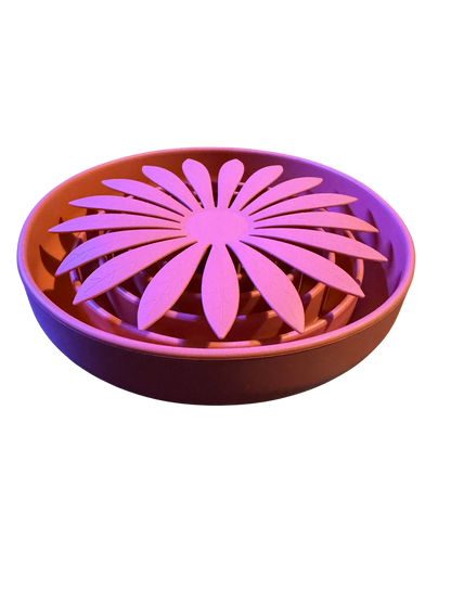 Bol pentru hrănire lentă Floare