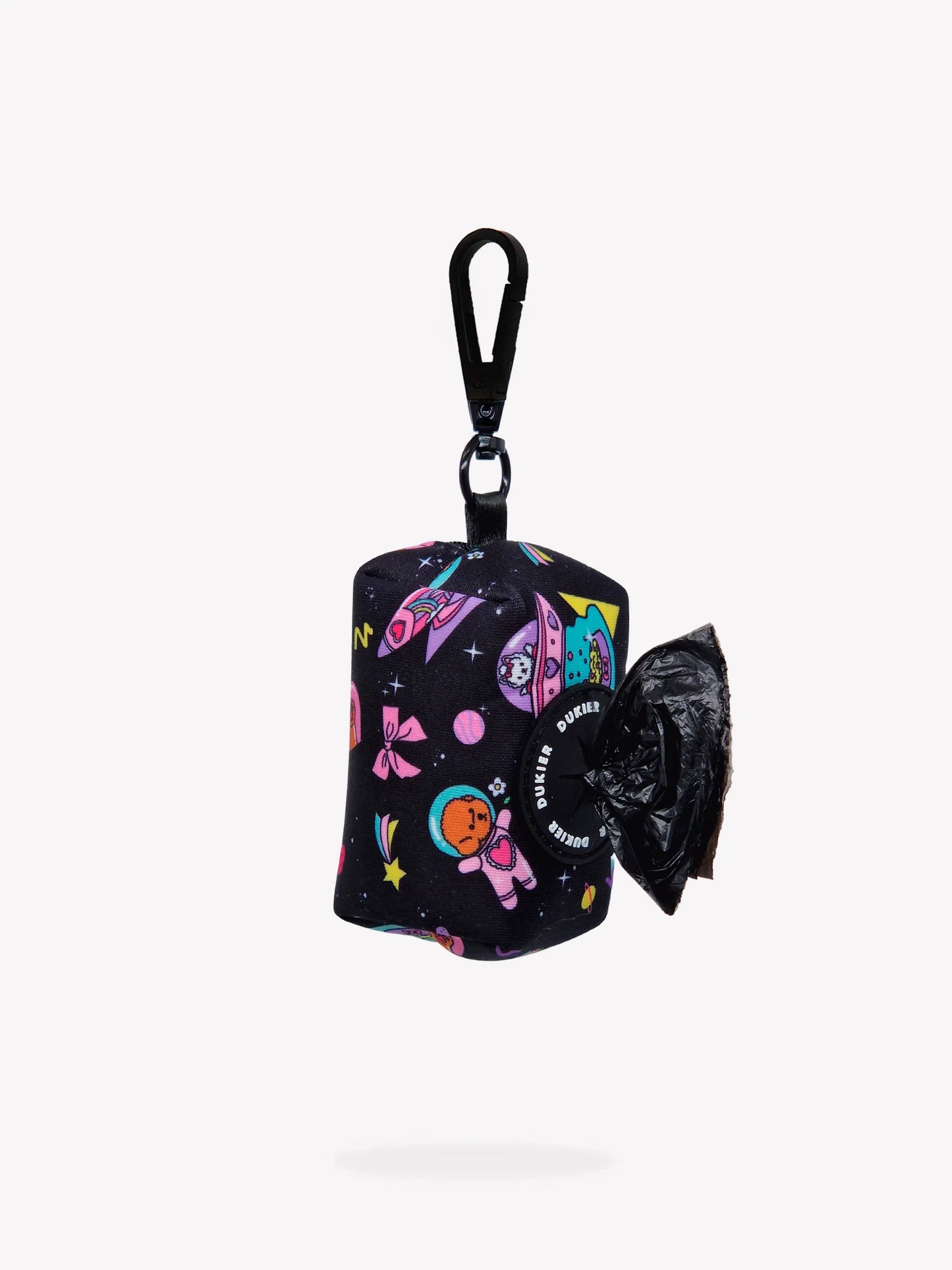 Suport săculeți menajeri Pink Galaxy