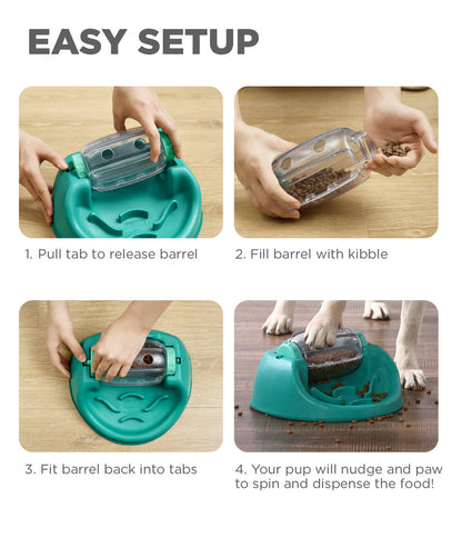 Dog Spin N' Eat